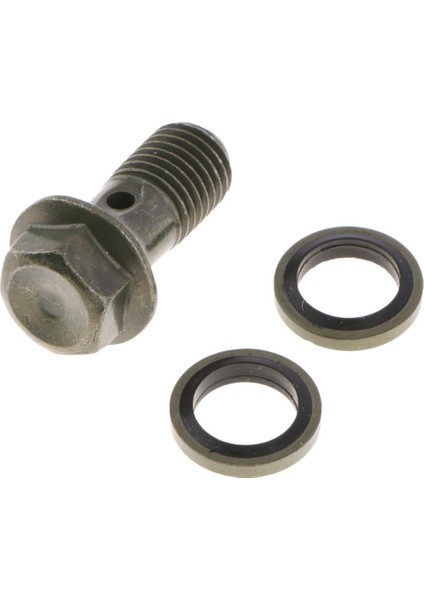 Motosiklet Banjo Disk Fren Cıvatası M10X1.25 Debriyaj Master Silindir Vidası Honda