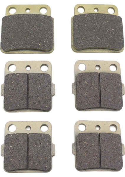 6pcs Motosiklet Ön ve Arka Fren Balatası Kitleri Suzuki Ltz 400 03-12 Kompakt