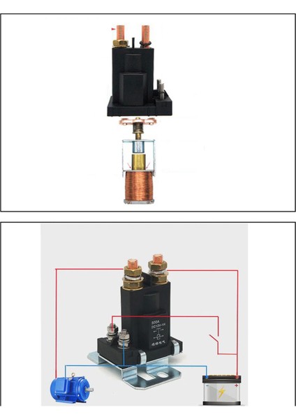 Yüksek Mevcut Başlangıç ​​röle 500A Professional Direct Deniz 24V Için Değiştirilir fırsatları