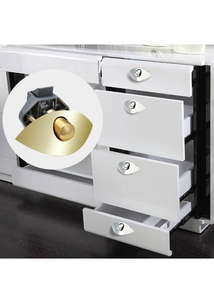 2xrv Mandal Düğmesi Kilitler Yatlar Için 14MM-16MM Rv Karavan Seyahat Altın 2 Adet fırsatları