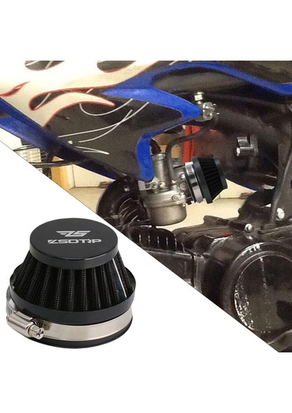 Motosiklet Hava Filtresi Professional Direct, Dirt Bike Için Değiştirilir Atv 48MM Siyah modelleri