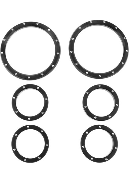 Harley Touring 2004-2013 Için Motosiklet Enstrümant Kurulu Gauge Çember Kiti