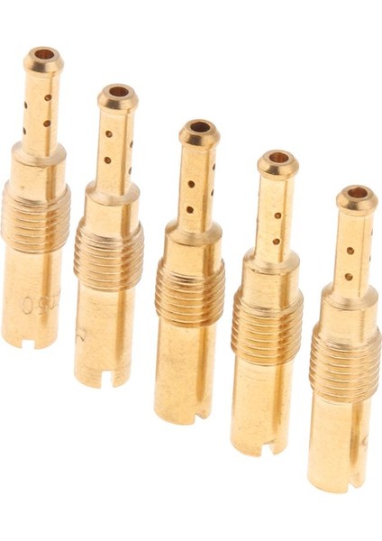 10PCS Bakır Karbüratör Ana Yavaş/ Jet 125 130 & #50 #52 Pwk Oko Cvk modelleri