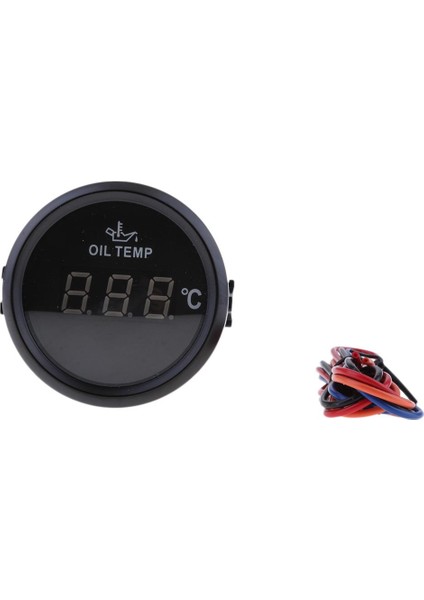 2 Inç 52MM Santigrat Derece Işaretçi Dijital Yağ Sıcaklığı 800-00140