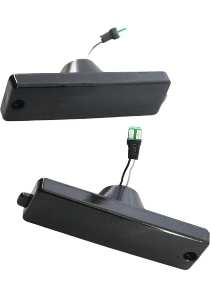 2 Adet LED Ön Yan Işaretleyici Işık Parçaları Için Füme