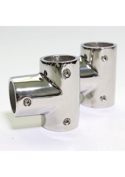 22MM 7/8 "316 Paslanmaz Yat Korkuluk Küpeşte Tüp Takma Konnektörü