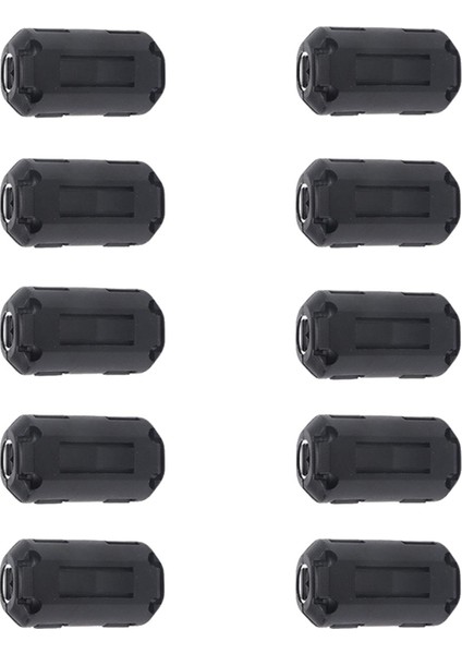 Ferrit Halkalarda 10 Pcs Klips Çekirdek 5mm Çapı Premium Gürültü Bastırıcı Siyah fiyatları