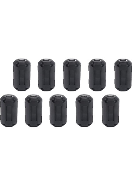 Ferrit Halkalarda 10 Pcs Klips Çekirdek 5mm Çapı Premium Gürültü Bastırıcı Siyah fırsatları