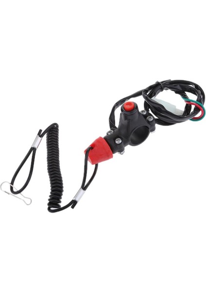47CC 49CC Motosiklet Atv Motor Acil Durum Kill Stop Switch Güvenlik Tether Kiti