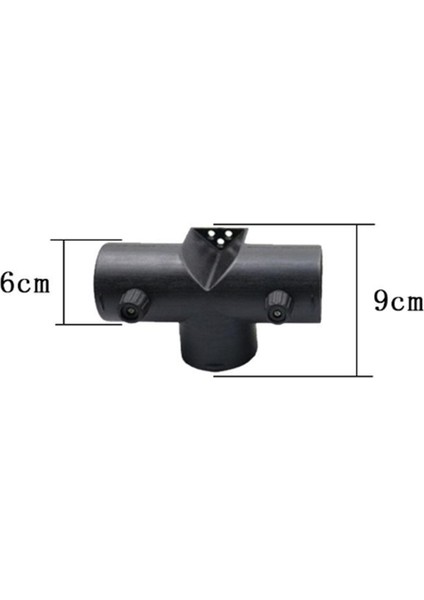 Araba Isıtıcı Hava Havalandırıcı Egzoz Konnektörü Boru Konnektörü Park Isıtıcıya Uygun 60MM T Şekil