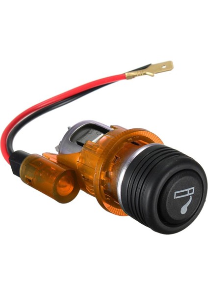 12V Evrensel Motosiklet Çakası Çakır Araç Parçaları Sarı Kurulumu Kolay(Yurt Dışından)