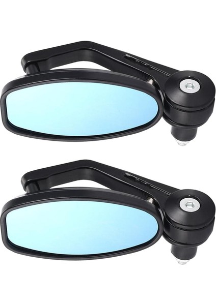 2pcs Universal 7/8 "tutma Çubuğu Ucu Motosiklet Dikiz Yan Aynaları Motor Bisiklet