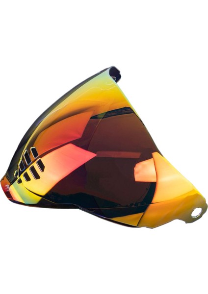 Kask Lens Visor Tam Yüz Kalkanı Yedek Yüzü Ikon Airflite Clear Revo Kırmızı
