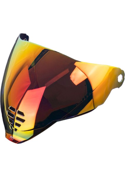 Kask Lens Visor Tam Yüz Kalkanı Yedek Yüzü Ikon Airflite Clear Revo Kırmızı modelleri