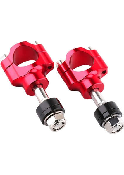 Motosiklet Gideri Yükseltici 28MM 1 1/8 Inç Kir Bisikletler Için Uygun Motosiklet Kırmızı M12
