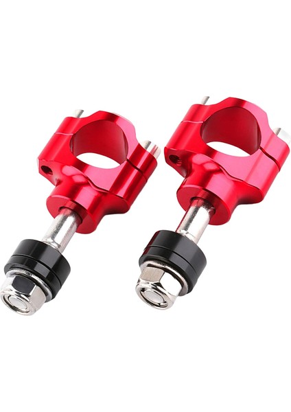 Motosiklet Gideri Yükseltici 28MM 1 1/8 Inç Kir Bisikletler Için Uygun Motosiklet Kırmızı M12