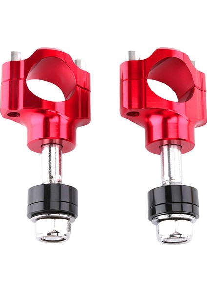 Motosiklet Gideri Yükseltici 28MM 1 1/8 Inç Kir Bisikletler Için Uygun Motosiklet Kırmızı M12