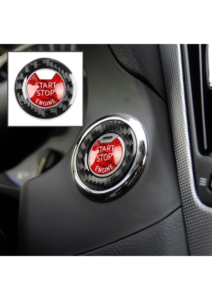Motor Başlat Durdurma Anahtarı Düğmesi Kapak Halkası Trim Uç 50 Q60 Için