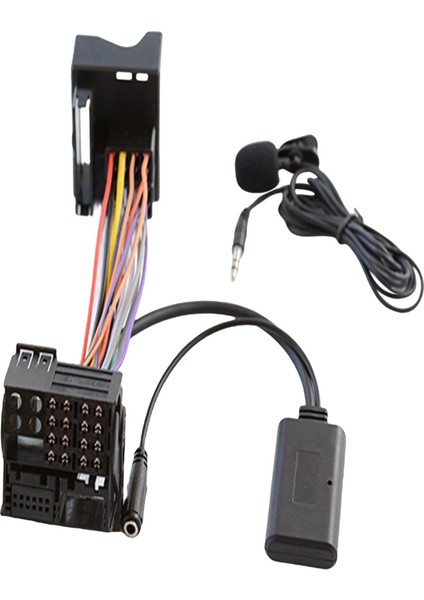 Bmw E85 E86 Z4 E83 X3 Için Mikrofon Rophone ile Araba Adaptör Kablosu