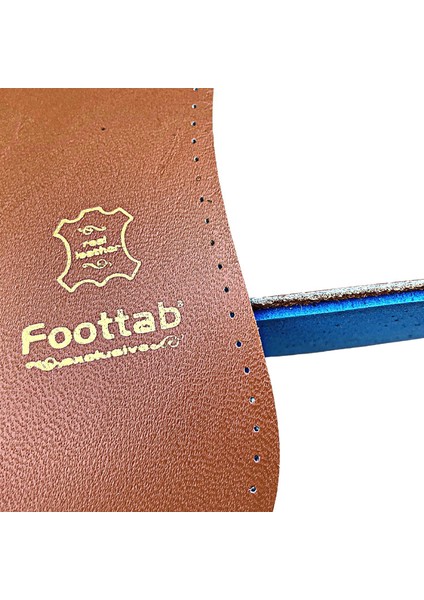 Exclusive Hakiki Deri Ayakkabı Tabanlığı, Parfümlü, Koku Önleyici Ter Emici, Leather Insole, Kahve