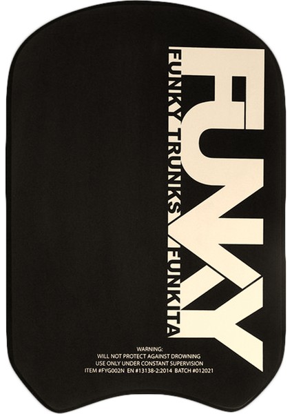 Funky Still Black Ayak Tahtası Kickboard (42X27X4)