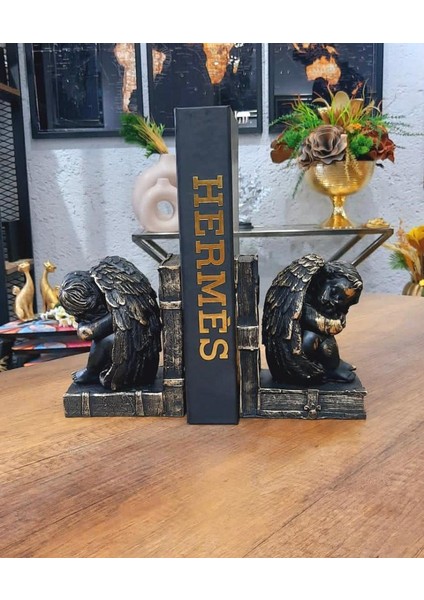 Kitap Tutucu Melek Biblo Tasarımlı fiyatları