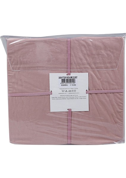 Colourist Tek Kişilik Lastikli Fitted Çarşaf 100X200+30