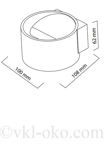 Sisam LED Duvar Aplik 8W 4200K Siyah Kasa fiyatları