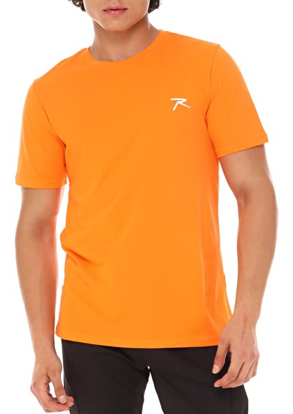 Erkek T-Shirt Leo Turuncu