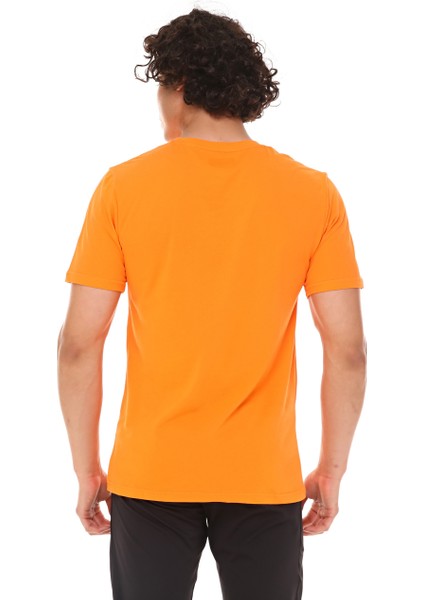 Erkek T-Shirt Leo Turuncu fırsatları