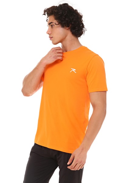 Erkek T-Shirt Leo Turuncu modelleri