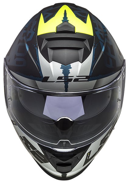 Motosiklet Storm Sprınter Mat Siyah-Gri-Cobalt Kask S