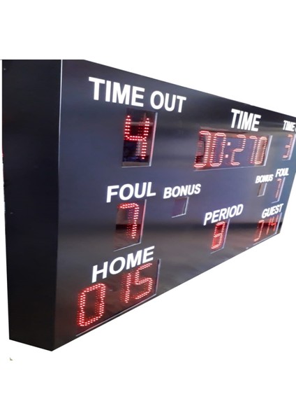 Basketbol Skorbord Sistemi (Kasa Ölçüsü: 15X120X225 Cm)