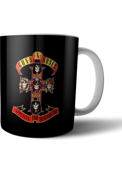 Guns N' Roses Kupa Bardak Model 3