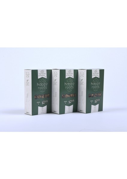 Vegan Organik Yeşil Mercimek Makarnası Süper Set, 3 x 200 gr