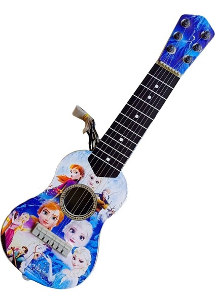 Oyuncak 6 Telli Kartela Frozen Gitar