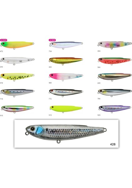 Zipbaits Fakie Dog 70MM Wdt Su Üstü 8.2gr Maket Balık