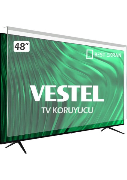 Vestel 48PF8175 Tv Ekran Koruyucu - Vestel 48" Inç 122 Ekran Şeffaf Koruma Paneli fiyatları