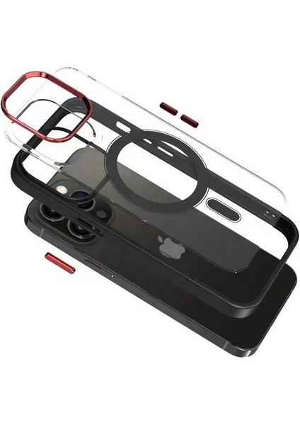 Apple iPhone 13 Pro Magsafe Leon Çerçeveli Cep Telefonu Kılıfı fırsatları