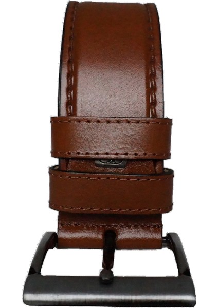 Deri Kemer K-1245-T-DİK 110 CM