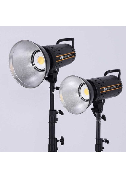 HD-300II C Bicolor 2'li Işık Seti 300W Video LED Işığı fiyatları