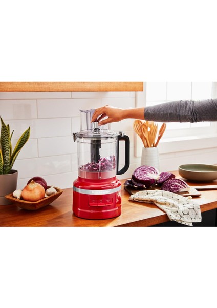 Kitchenaid 5KFP1319EER 3.1 Lt. Mutfak Robotu - Empire Red