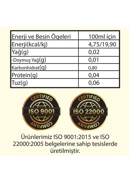 İçilebilir Katkısız Cam Şişe Böğürtlen Sirkesi 500 ml