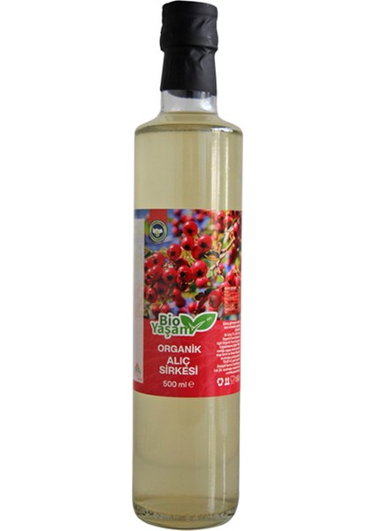 Bio Yaşam Organik Alıç Sirkesi Eko Bio Yaşam  500 Ml.