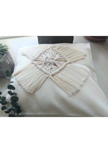 Makrome Dekoratif Tekli Kırlent indirimleri