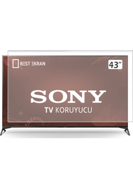 Sony KD-43XE8005 Tv Ekran Koruyucu - Sony 43" Inç Ekran Koruyucu modelleri
