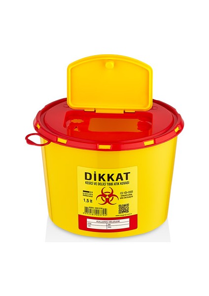 Tıbbi Atık 1.5 lt 5'li