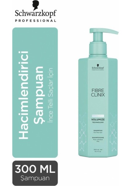 Fibre Clinix Volumize Şampuan 250 ml