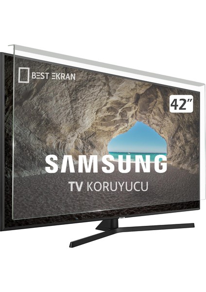 Samsung 42F5570 Tv Ekran Koruyucu - Samsung 42" Inç 106 Ekran Şeffaf Koruma Paneli UE42F5570SS fiyatları