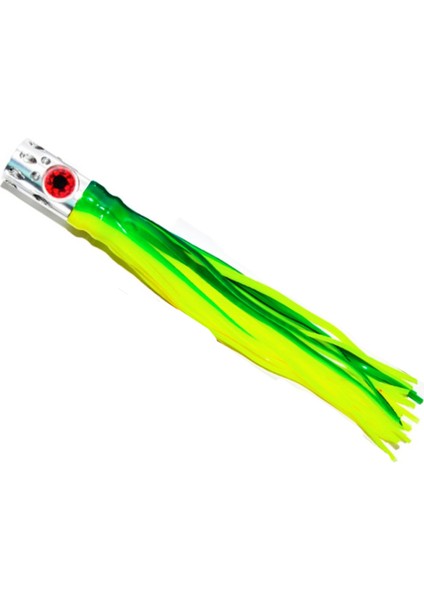 Boone Gatlin Jet Püskül Sırtı Sahtesi 28CM Yeşil/sarı